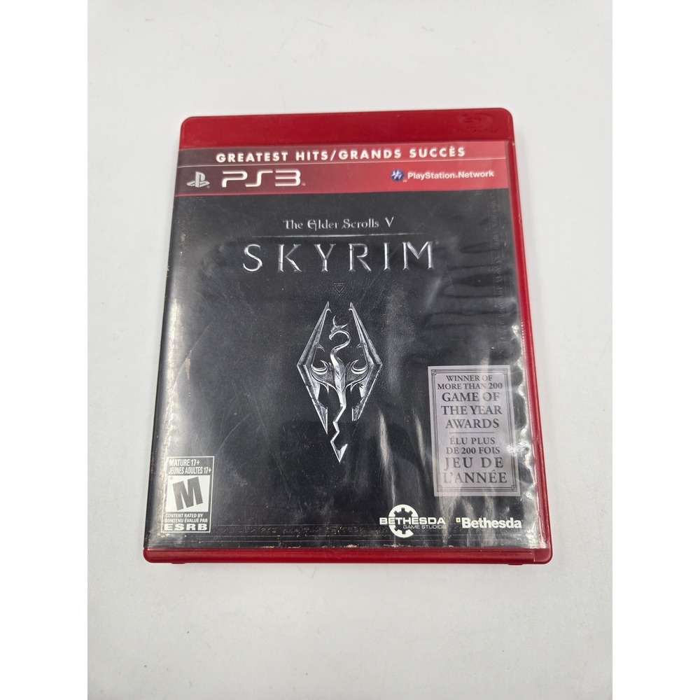 The Elder Scrolls V Skyrim Greatest Hits PlayStation 3 PS3 Game